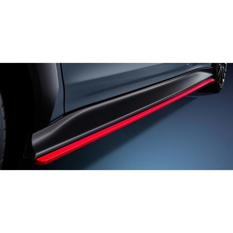 Subaru STI Side Under Spoiler Cherry Red 2022+ WRX