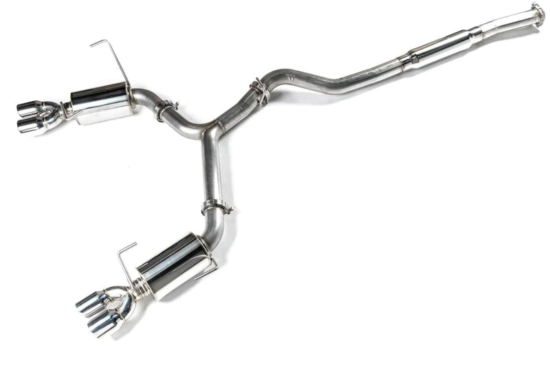 ETS Quiet Catback Resonated Polished Tips 2022+ WRX