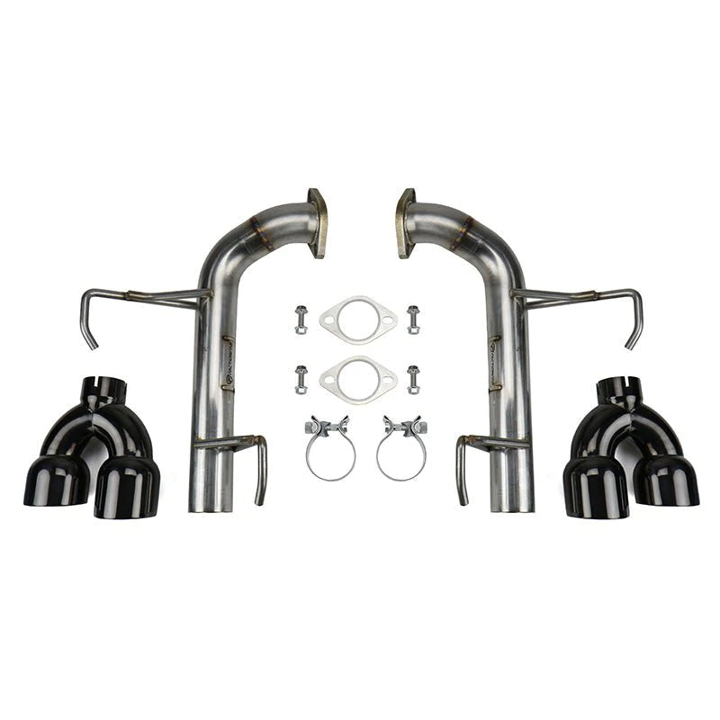 FactionFab Axle Back Exhaust Onyx Black Tip 2015-2021 WRX/ 2015-2018 STI