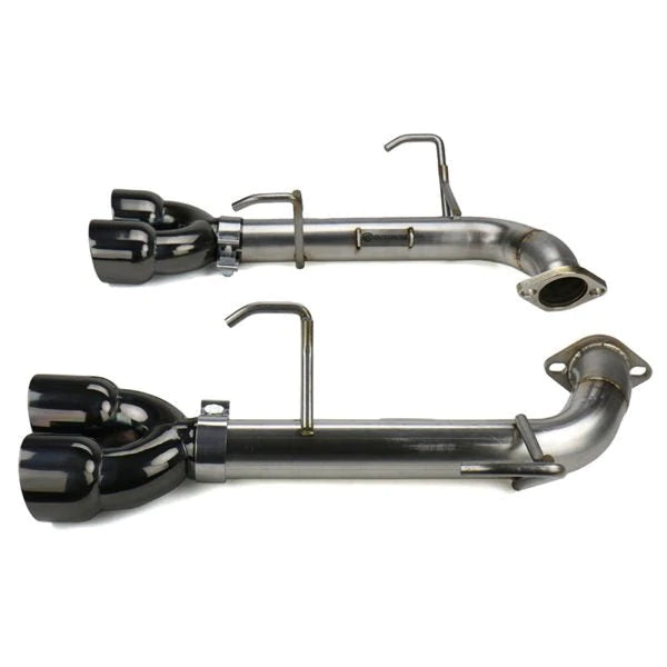 FactionFab Axle Back Exhaust Onyx Black Tip 2015-2021 WRX/ 2015-2018 STI