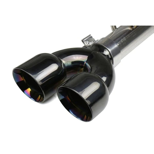 FactionFab Axle Back Exhaust Onyx Black Tip 2015-2021 WRX/ 2015-2018 STI