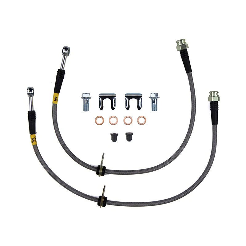 FactionFab Front Stainless Steel Brake Lines 2018-2021 STI