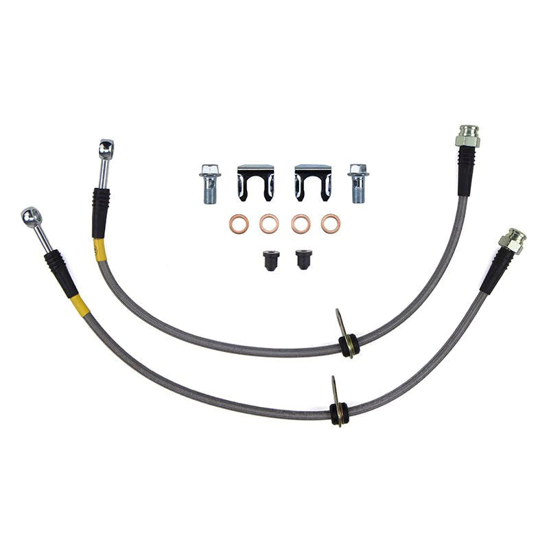 FactionFab Rear Stainless Steel Brake Line Set 2018-2021 STI