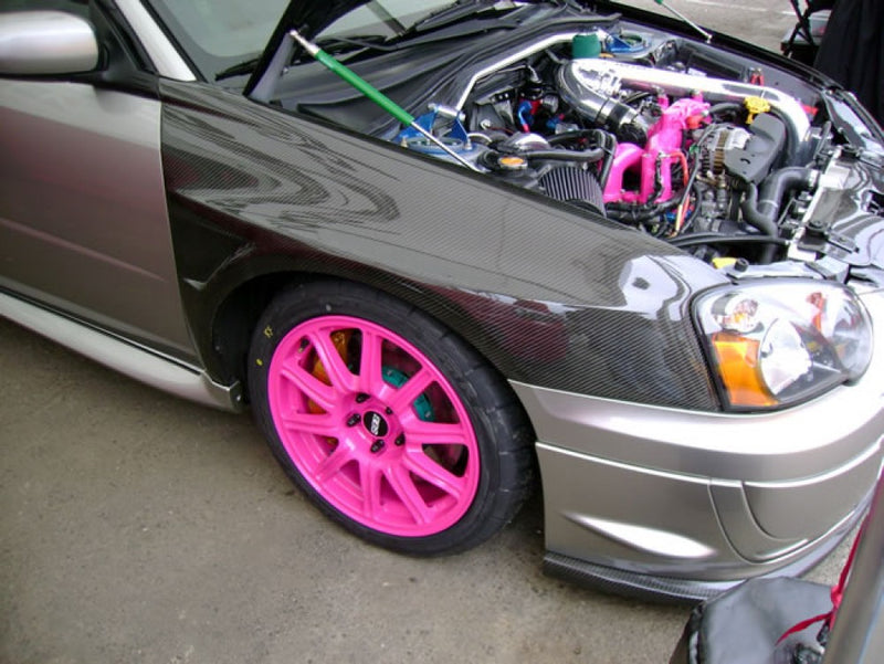 Seibon Carbon Fiber Wide Fenders 2004-2005 Impreza/WRX/STI Sedan