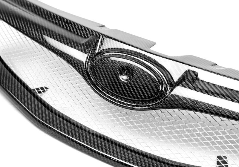 Seibon STI Style Carbon Fiber Front Grille 2008-2010 WRX/STI