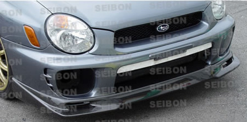 Seibon GD Style Carbon Fiber Front Lip 2002-2003 Impreza/WRX