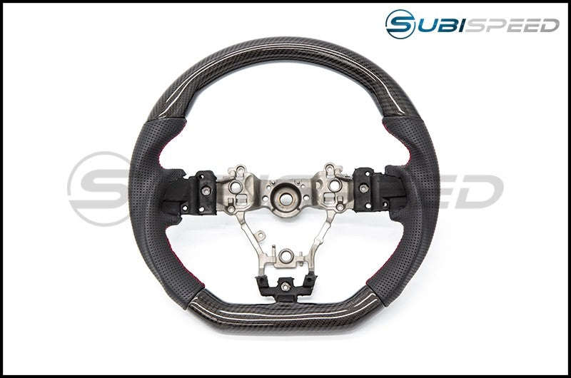 OLM Carbon Pro Steering Wheel 2015-2021 WRX/STI