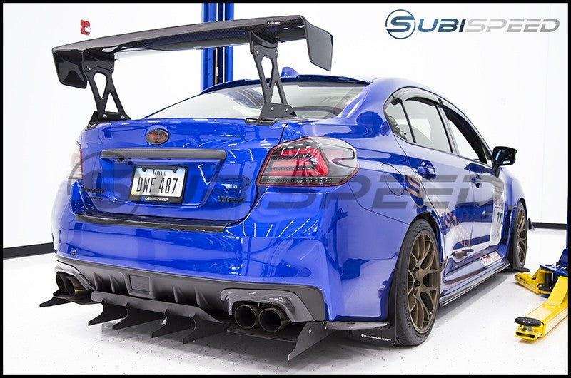 OLM LE Dry Carbon Fiber Rear Bumper Protector 2015-2021 WRX/STI