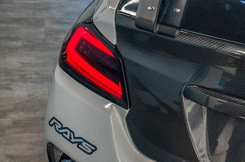 Spec-D Sequential Tail Lights Gloss Black Housing w/ Smoked Lens 2015-2021 WRX/STI