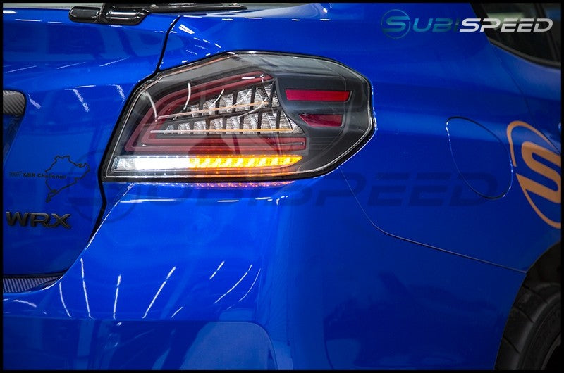 OLM Spec CR Sequential LED Tail Lights 2015-2021 WRX/STI