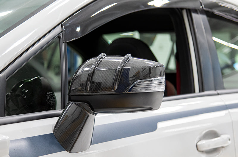 OLM STI RA-R Style Carbon Fiber Mirror Covers 2015-2021 WRX/STI