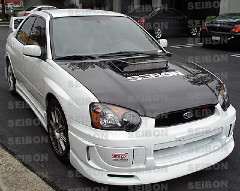 Seibon OEM Style Carbon Fiber Hood 2004-2005 Impreza/WRX/STI