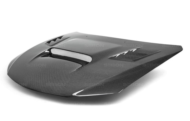 Seibon CW Style Carbon Fiber Hood 2008-2014 WRX/STI