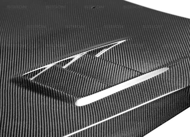 Seibon CW Style Carbon Fiber Hood 2008-2014 WRX/STI