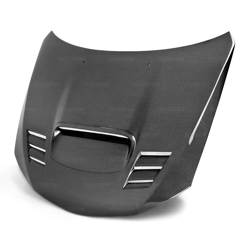 Seibon CWII Style Carbon Fiber Hood 2008-2014 WRX/STI