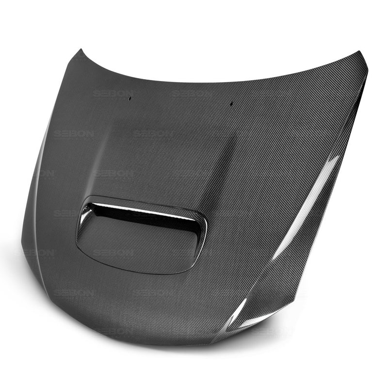 Seibon OEM Style Carbon Fiber Hood 2008-2014 WRX/STI