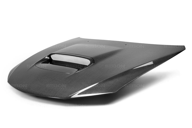 Seibon OEM Style Carbon Fiber Hood 2008-2014 WRX/STI