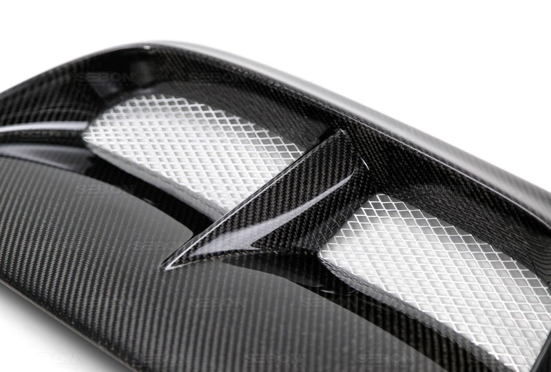 Seibon CW Style Carbon Fiber Hood Scoop 2004-2005 Impreza WRX/STI