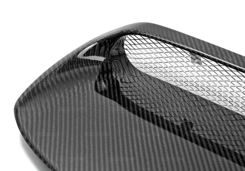 Seibon OE Style Carbon Fiber Hood Scoop 2008-2014 WRX/STI