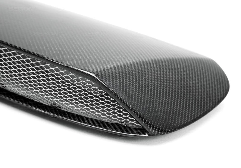 Seibon STI Style Carbon Fiber Hood Scoop 2008-2014 WRX/STI