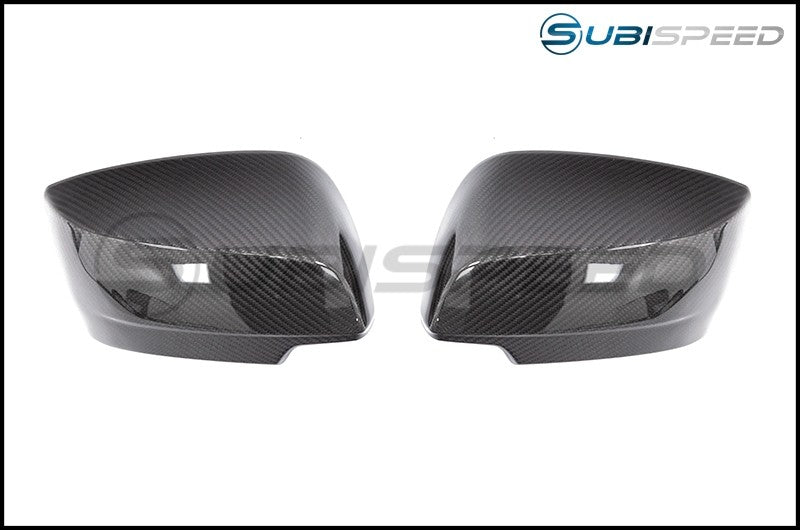 OLM LE Dry Carbon Fiber Full Mirror Covers 2015-2021 WRX/STI