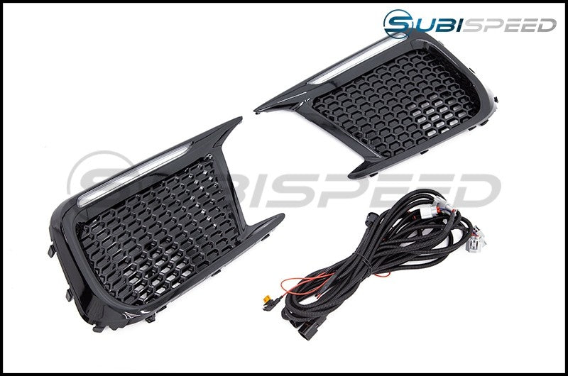 OLM Facelift JDM Style DRL/ Sequential Turn Signal Bezel 2018-2021 WRX/STI