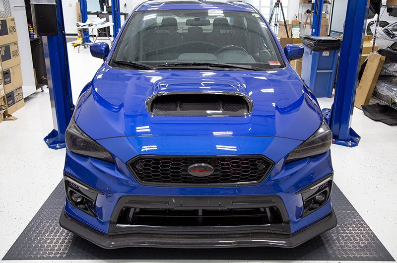 OLM A1 Aggressive Carbon Fiber Full Replacement Hood Scoop 2015-2021 WRX/STI