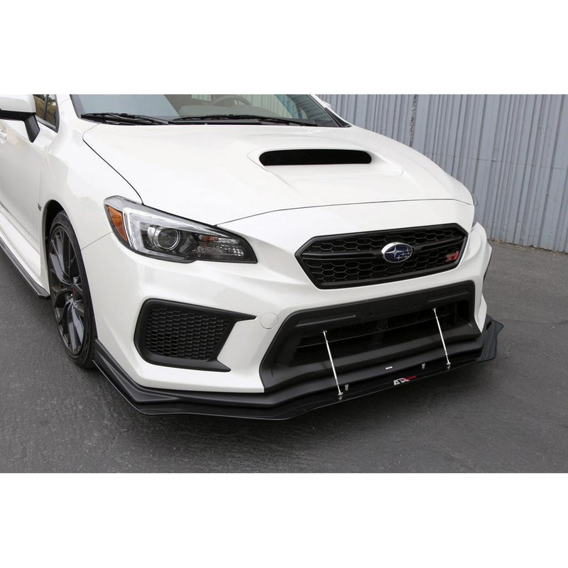 APR Carbon Fiber Front Splitter Factory Lip 2018-2021 WRX/STI