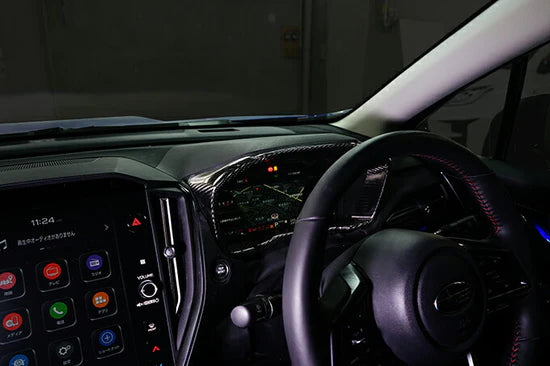 MSP Carbon Fiber Speedometer Cluster Cover 2022+ WRX