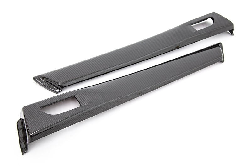 OLM LE Dry Carbon Fiber Rear Door Trim Upper Panels 2015-2021 WRX/STI