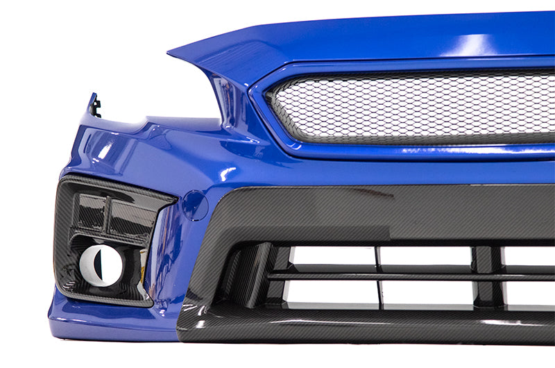 OLM Dry Carbon Fiber Lower Bumper Cover 2018-2021 WRX/STI
