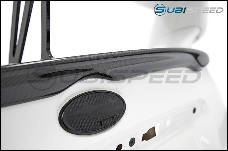 OLM Rippu Carbon Fiber Trunk Lip Spoiler 2015-2021 WRX/STI