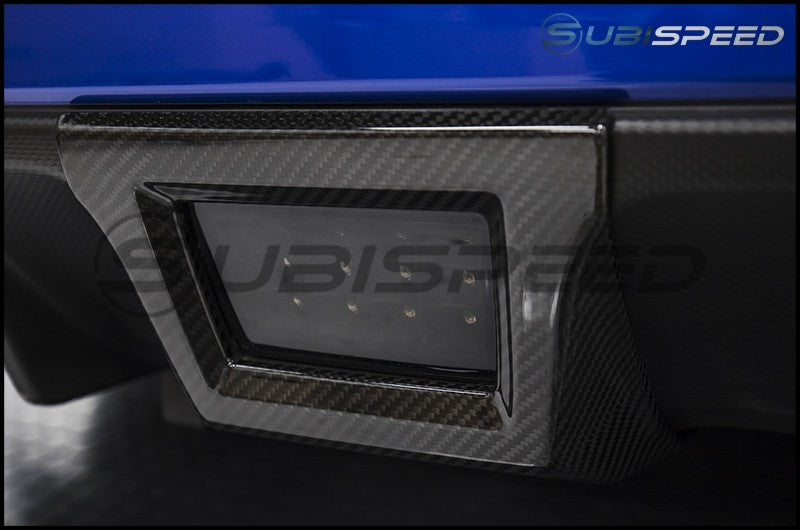 OLM LE Dry Carbon Fiber F1 Brake Light Cover 2015-2021 WRX/STI