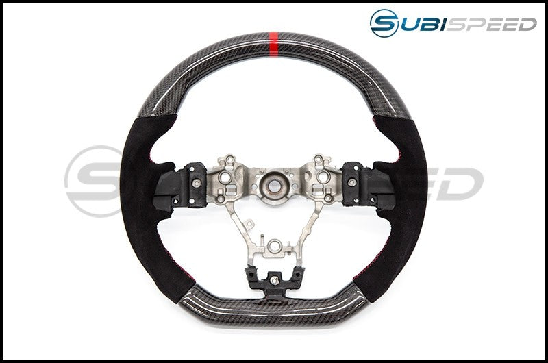 OLM Carbon Pro Steering Wheel 2015-2021 WRX/STI