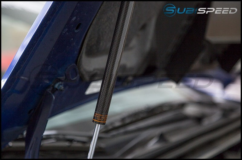 OLM Carbon Fiber Hood Struts 2015-2021 WRX/STI