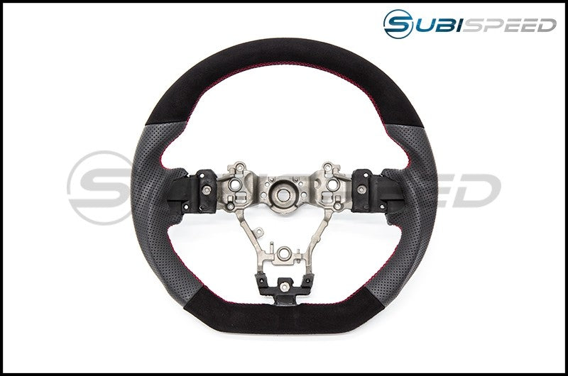 OLM Alcantara Pro Steering Wheel 2015-2021 WRX/STI