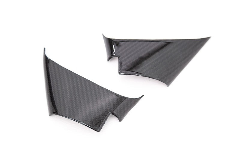 OLM LE Dry Carbon Fiber Lower Mirror Mount Cover 2015-2021 WRX/STI