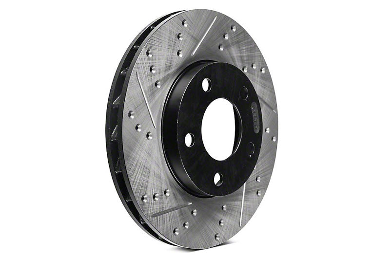 StopTech Slotted/Drilled Rotor Front Right 2015-2021 WRX