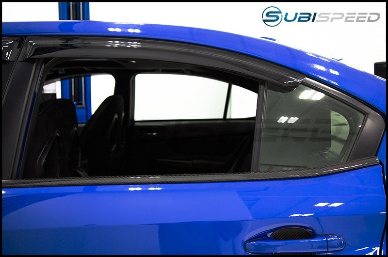 OLM LE Dry Carbon Lower Window Sill Cover 2015-2021 WRX/STI