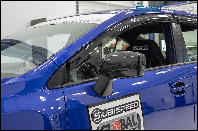 OLM LE Dry Carbon Fiber Full Mirror Covers 2015-2021 WRX/STI