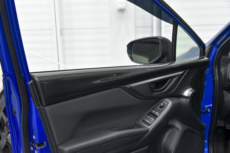 OLM LE Carbon Fiber Upper Front Door Panels 2022+ WRX