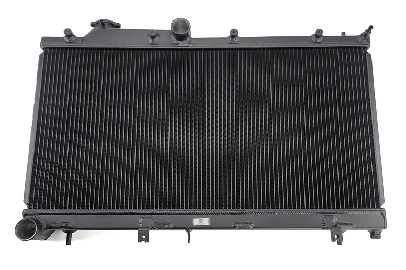 CSF 2-Row Black Radiator 2008-2021 WRX/STI