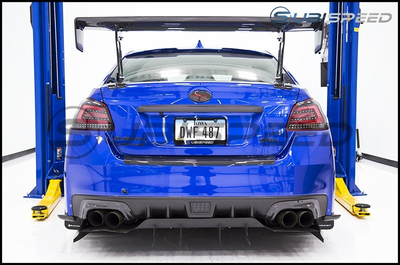 OLM LE Dry Carbon Fiber Rear Bumper Protector 2015-2021 WRX/STI
