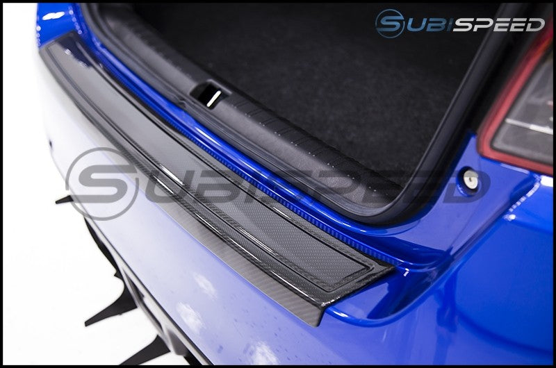 OLM LE Dry Carbon Fiber Rear Bumper Protector 2015-2021 WRX/STI