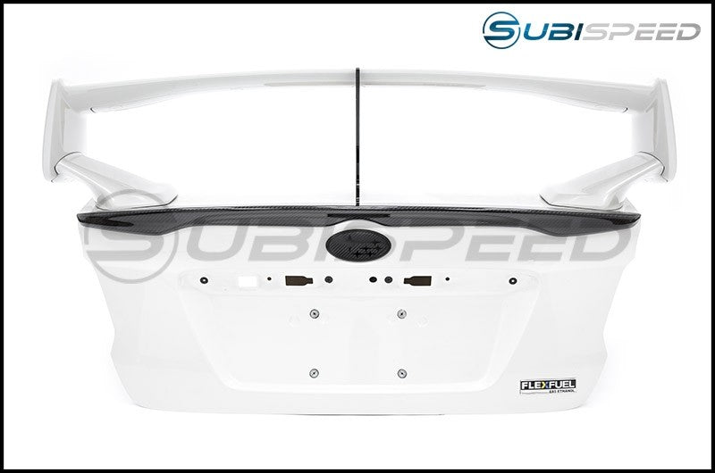 OLM Rippu Carbon Fiber Trunk Lip Spoiler 2015-2021 WRX/STI