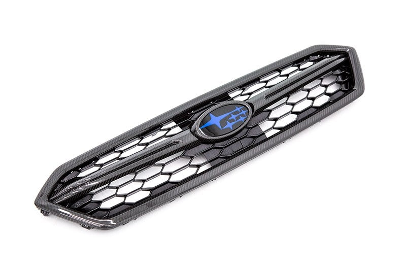 OLM LE Dry Carbon Fiber Grille Garnish Overlays 2018-2021 WRX/STI