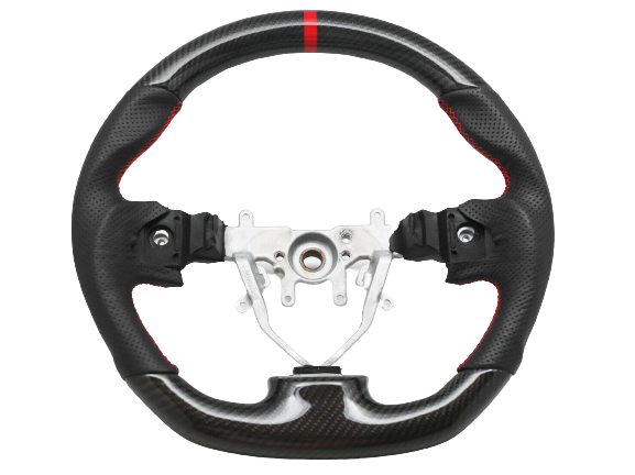 MSP Carbon Fiber Steering Wheel 2008-2014 WRX/STI — WRXDaily