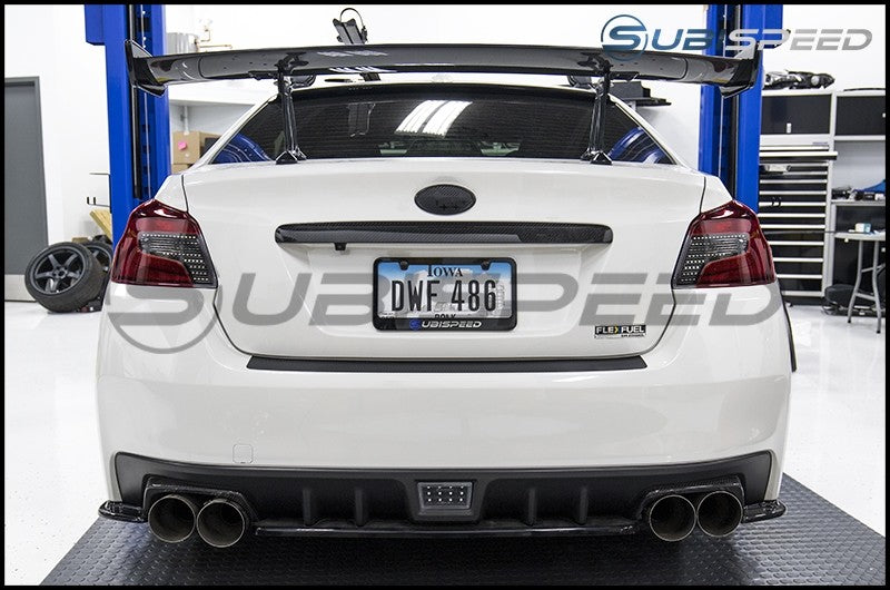 OLM LE Dry Carbon Fiber Trunk Garnish 2015-2021 WRX/STI
