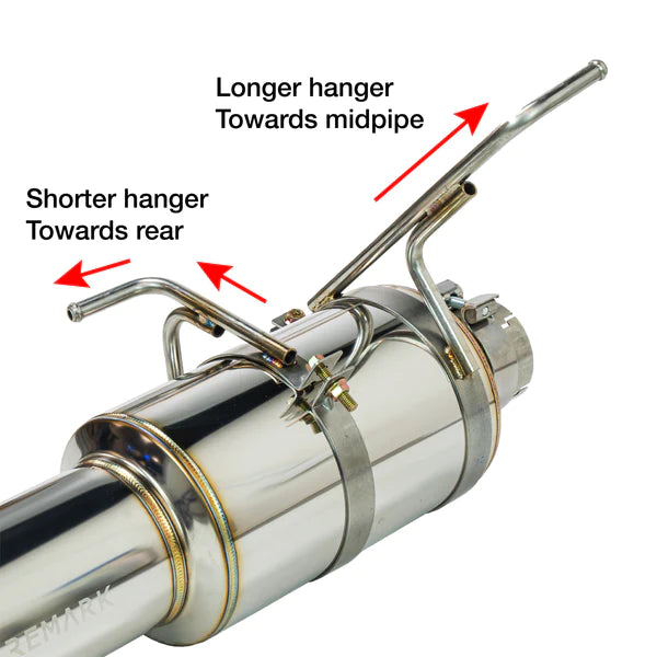 Remark Stainless Steel R1-Spec Catback Exhaust 2022+ WRX