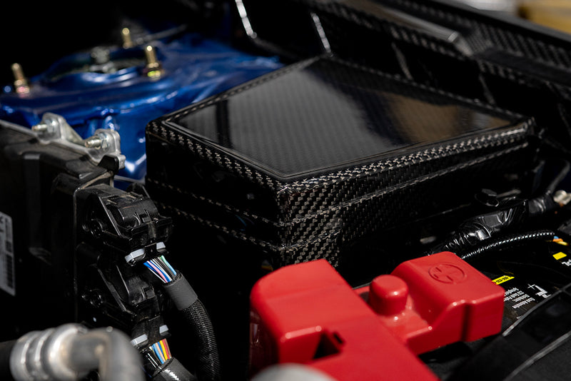 OLM LE Carbon Fiber Fuse Box Cover 2022+ WRX